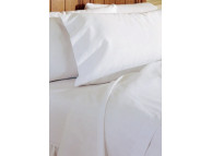 60" x 80" x 12" T-250 Martex Millennium Solid White Queen Fitted Sheets